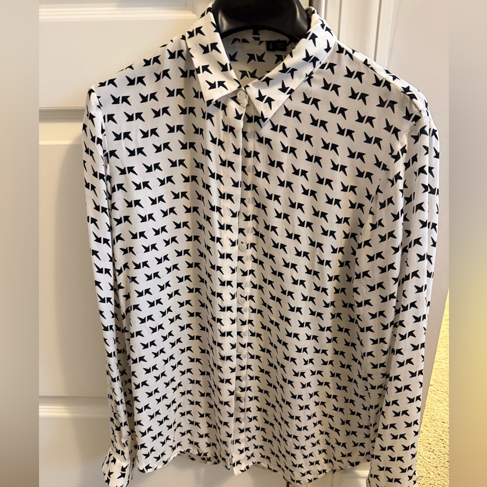 Theory Silk Blouse